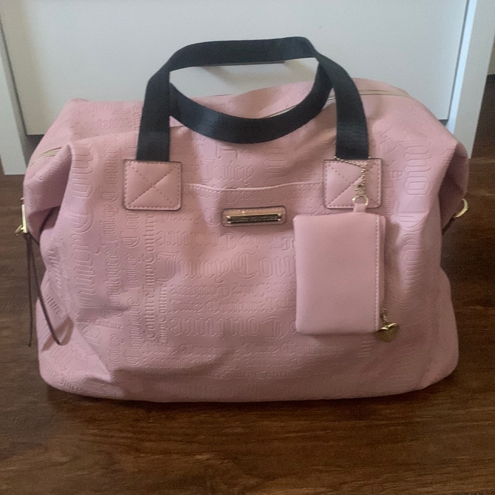 Juicy Couture Pink Duffle Bag